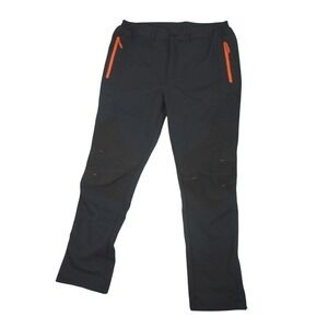 Gash Hao Pants Men's 36x32 Black Fleece Lined Waterproof Hiking Active Wear